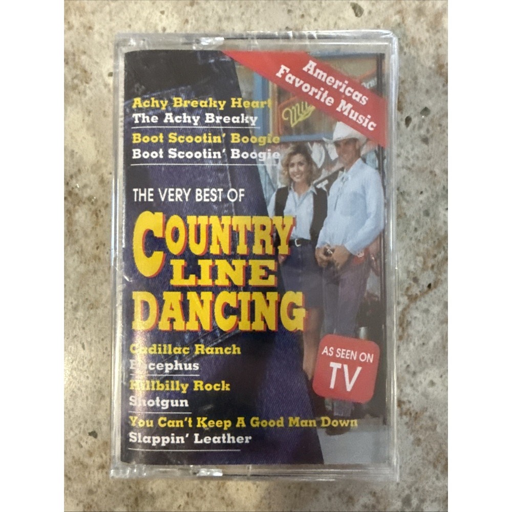 The‎ Very Best of Country Line Dancing Cassette Tape New, Sealed
